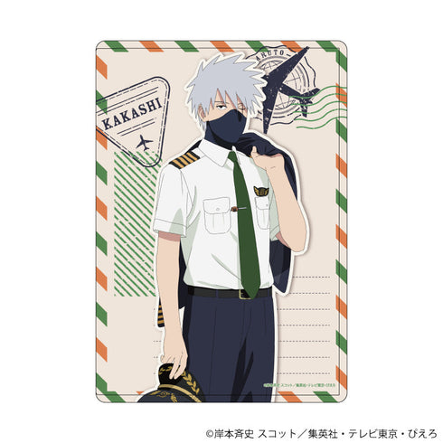 『NARUTO-ナルト- 疾風伝』キャラクリアケース34/はたけカカシ パイロットver.(描き下ろしイラスト)